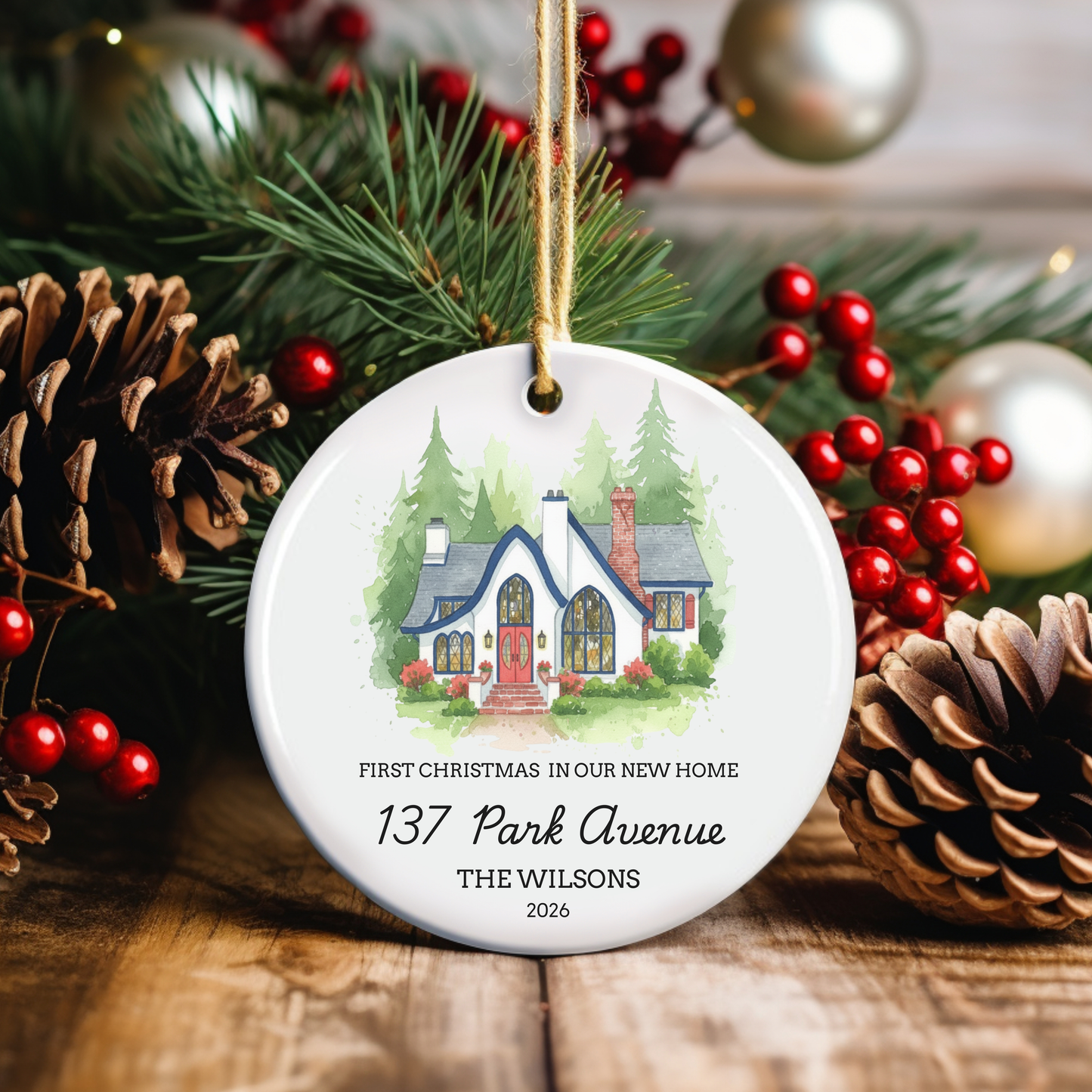 First Christmas at our house